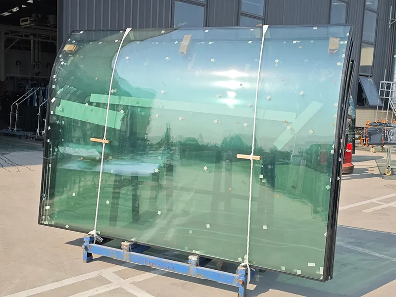 L-Shaped Curved Tempered Glass