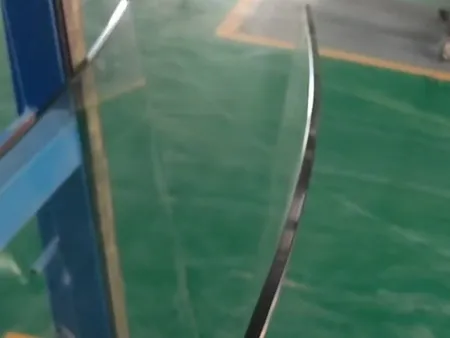 L-Shaped Curved Tempered Glass