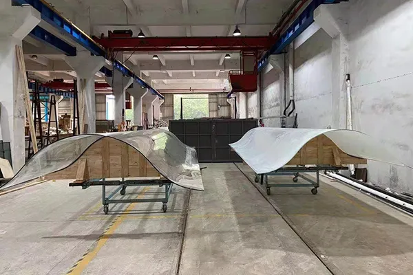 S-Shaped Curved Tempered Glass
