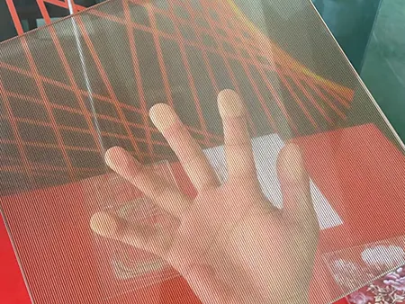 Dots & Lines Digitally Printing Glass