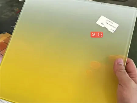 Gradient Color Digitally Printing Glass