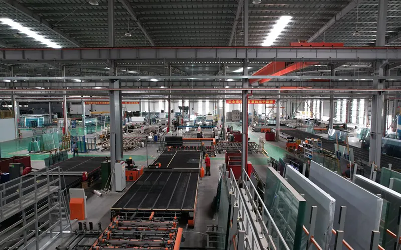 Fully Automatic Glass Cutting and Polishing Line