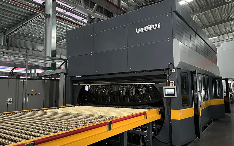 Flat and Curved Glass Tempering Line (Curved and Reverse Curved)