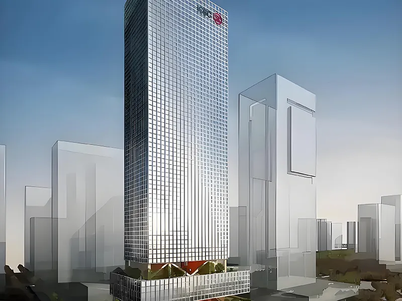 The first floor of the Shenzhen Branch of Industrial and Commercial Bank of China building (bulletproof IGU glass)